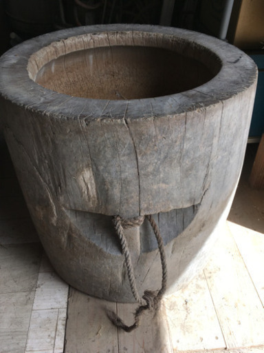 総欅のうす重量あります