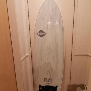 おねがいします買ってください笑サーフボードソフテックFLASH6\'0オクトパスデッキパット付き