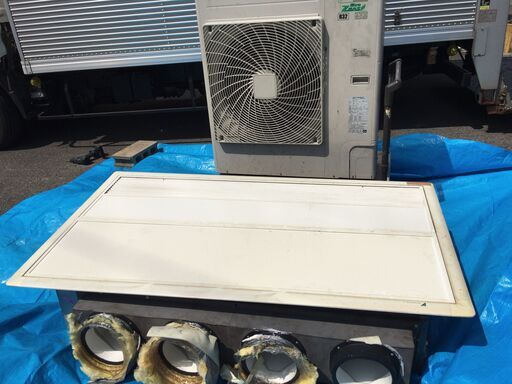 ■D■ダイキン工業 パッケージエアコン スカイエア FHBP112DC ビルトインタイプ RZRP112BA 天井カセット型 業務用 店舗用