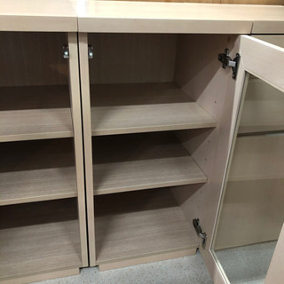 美品！ サイドボード ４分割 収納