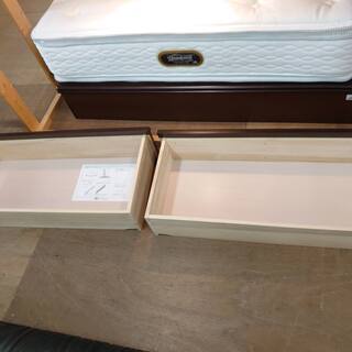 【愛品倶楽部柏店】Simmons（シモンズ） 引き出し付クイーンベッド　ビューティレスト　プレミアム　ニューフィットピロートップ【店舗同時販売中】