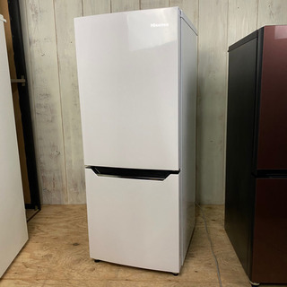 2019年製　Hisense 冷凍庫 ホワイト HR-D15C 美品！2019年製！Hisence(ハイセンス) 2ドア冷蔵庫 HR-D15C 6ヶ月間の