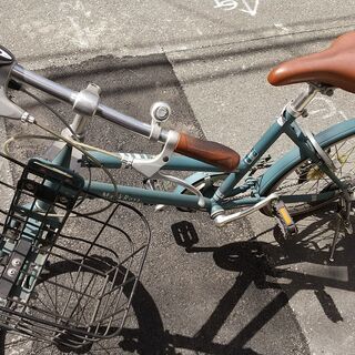 無料配達地域あり、ブリヂストン　マークローザミニ、20インチ、税込18,000円、外装7段変速、オートライト付きの中古を自転車出張修理店グッドサイクルが出品