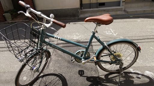 無料配達地域あり、ブリヂストン　マークローザミニ、20インチ、税込18,000円、外装7段変速、オートライト付きの中古を自転車出張修理店グッドサイクルが出品 無料配達地域あり、ブリヂストン マークローザミニ、20インチ、税込