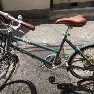 無料配達地域あり、ブリヂストン　マークローザミニ、20インチ、税込18,000円、外装7段変速、オートライト付きの中古を自転車出張修理店グッドサイクルが出品