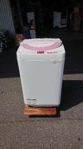 洗濯機 6kg シャープ ES-GE6A