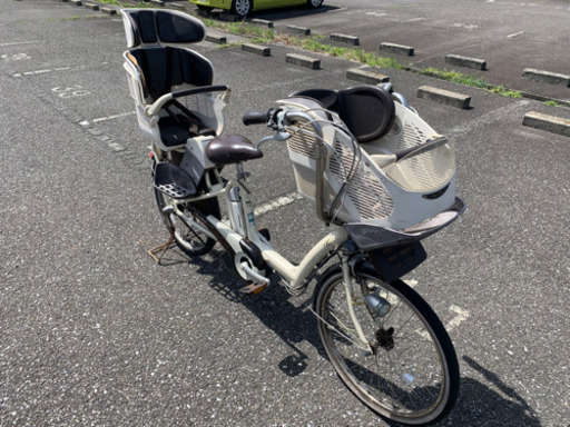 ブリヂストン Angelino 電動 アシスト 自転車 機関良好 充電器 予備バッテリーあります