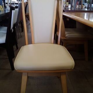 【愛品倶楽部柏店】　サンコウ　マルセイユ　ダイニング５点セット　回転チェア　ナチュラルカラ―　【店舗同時販売中】