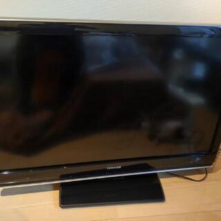 TOSHIBA　東芝　REGZA37型テレビ　