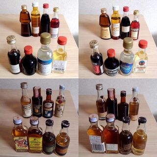 リキュール等ミニボトル古酒 まとめて32本セット 未開栓 AT Amazon.co.jp: ウイスキー ミニチュアボトル ミニボトル 古酒