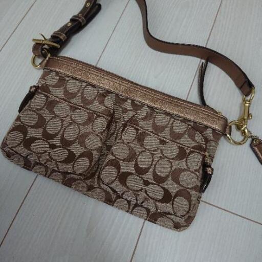 COACH シグネチャー ウエストバッグ
