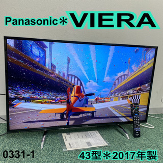 【ご来店限定】＊パナソニック 液晶テレビ ビエラ 43型 201...