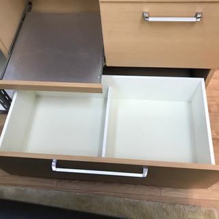 リサイクルショップ八光 田上店 配達・設置OK】ナチュラルベージュ 食器棚