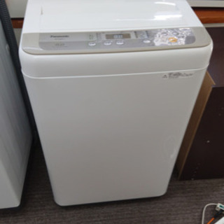 洗濯機　Panasonic   2018年　6キロ　配送、設置も可能です★