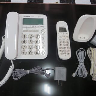 固定電話のSHARPのJD-G32CLです。