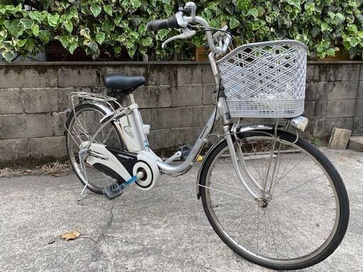 激安！24インチパナソニック電動アシストViVi　シルバー　　鹿児島市