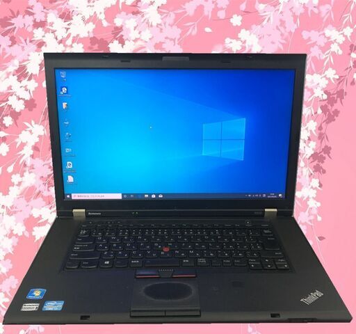 【送料無料】高速SSD256GB ノートパソコン 中古良品 15.6型 Lenovo W530 i7 8GB DVDマルチ 無線 Windows10 LibreOffice