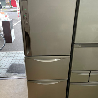 日立　3ドア冷蔵庫　265L  自動製氷・真空チルド搭載　リサイクルショップ宮崎屋 21.3.31    y 日立 3ドア冷蔵庫 265L 自動製氷・真空チルド搭載 リサイクルショップ