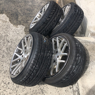 19インチ PCD120 8.5j×2 ET20 9.5j×2 ET38 補修前提
