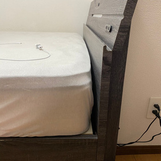 ダブルベット マットレス付き