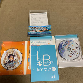 リトルバスターズ！とRefrain全巻セット初回生産限定版です