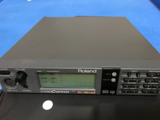 Roland ローランドSOUND CANVAS SC-55mkⅡ MIDI音源モジュール (たく 