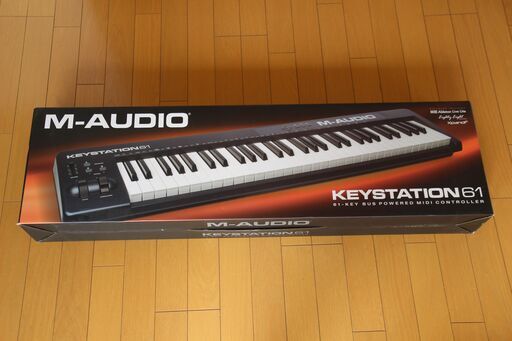 MIDIキーボード 61鍵盤 M-AUDIO USB Keystation 61