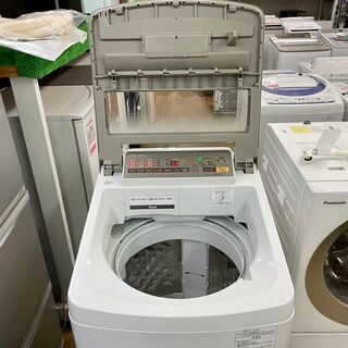 超美品【 Panasonic 】パナソニック 洗濯10.0kg 全自動洗濯機 フラット 