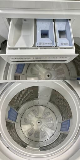 超美品【 Panasonic 】パナソニック 洗濯10.0kg 全自動洗濯機 フラットフェイス 即効泡洗浄 エコナビ搭載 NA-FA100H3