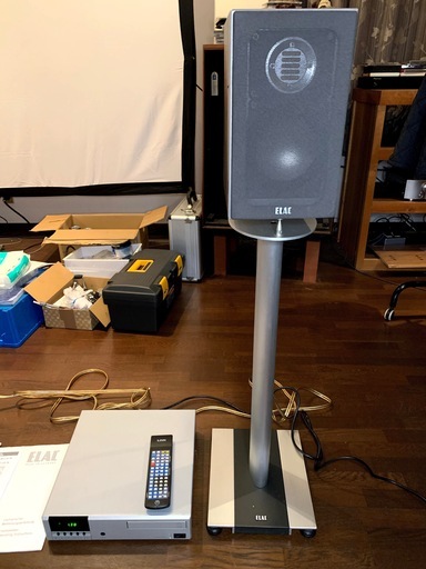 ELAC スピーカー　BS203 とLINN CLASSIK-K CLASSIK MUSIC 100V仕様 CDレシーバーセット