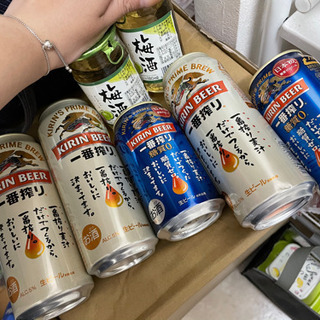 【ネット決済】お酒7本　100円