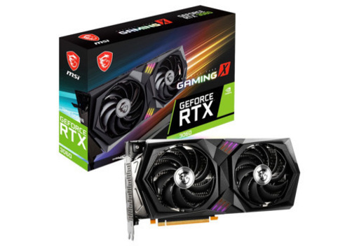 PCパーツ MSI NVIDIA RTX3060 Gaming X 12G