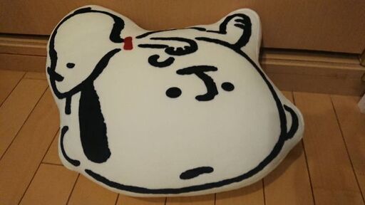 スヌーピー クッション ユニクロ 長場雄 L 代々木八幡のファブリック カバー クッション の中古あげます 譲ります ジモティーで不用品の処分