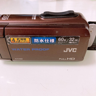 【ネット決済】防水ビデオカメラ　JVC 