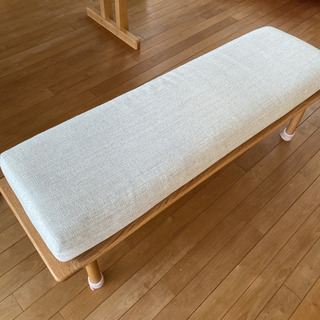 ニトリ ダイニングテーブルセット オークエスト 2Pソファ ベンチ