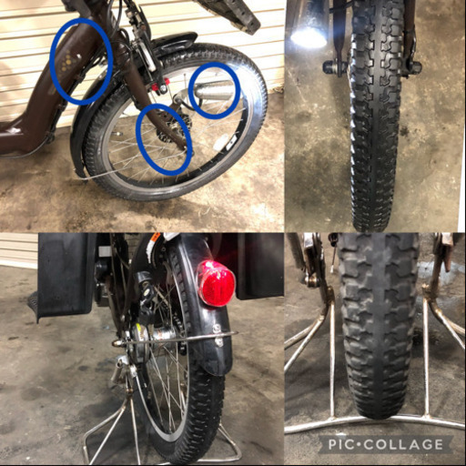 電動自転車☆ブリヂストン アンジェリーノプティット20インチ 残キロsw