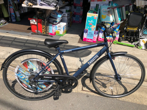 クロスバイク自転車　27インチ　新品