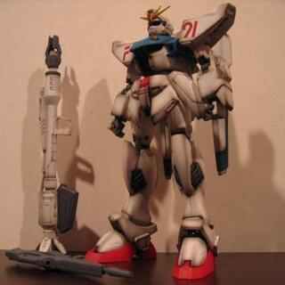 レア！1/60ガンダムF91塗装済！完成品