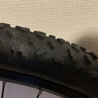 使用僅か 27.5インチMTBホイール タイヤ9部山 前後セット