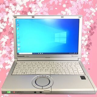 【送料無料】軽量モバイル ノートパソコン 中古良品 12.1型 Panasonic CF-NX4GDJCS 第5世代Core i3 4GB 320GB 無線 Windows10 LibreOffice