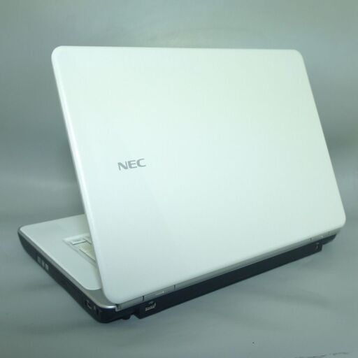 【送料無料】HDD320GB 1台限定 ノートパソコン 中古良品 15.6型 NEC LL350VG1Y Celeron 4GB DVDRW WIFI Windows10 LibreOffice ホワイト