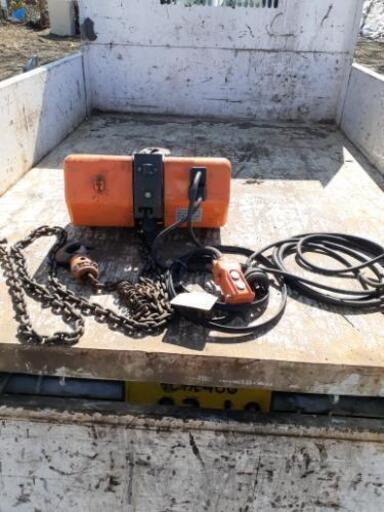 最終値下げ！投稿今月8日まで。日立天井クレーンリモコン付き動作確認  