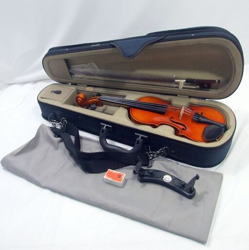 メンテ済み 鈴木バイオリン 幼児用 分数 1/8 No300 1980年製 未使用弓
