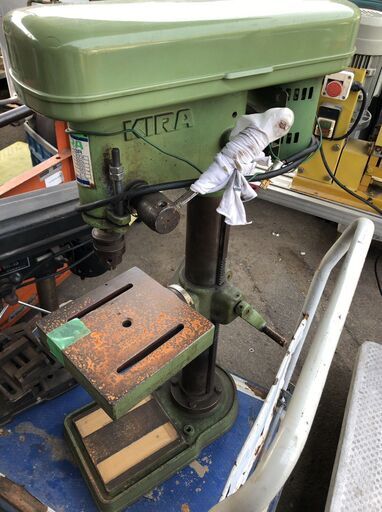 値下げ★引き取り限定★中古★KIRA 卓上ボール盤 NSD-13R 通電・動作未確認