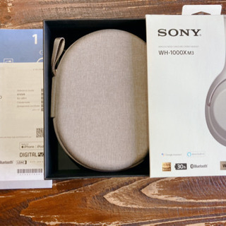 【決定しました】ソニー WH1000XM3 ワイヤレス ノイズキャンセリングヘッドホン SONY