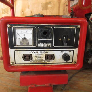 新ダイワ 発電機 EG2000 ガソリン 電気 農業 震災 災害 発電 スマホ 充電 中古