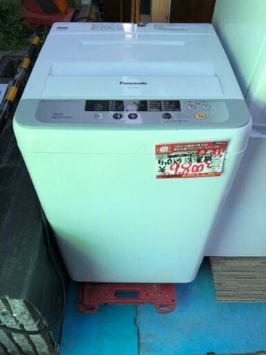 ☆中古 激安! 　Panasonic パナソニック　全自動洗濯機　5.０kg  NA-F50B8　　￥9,800円！!