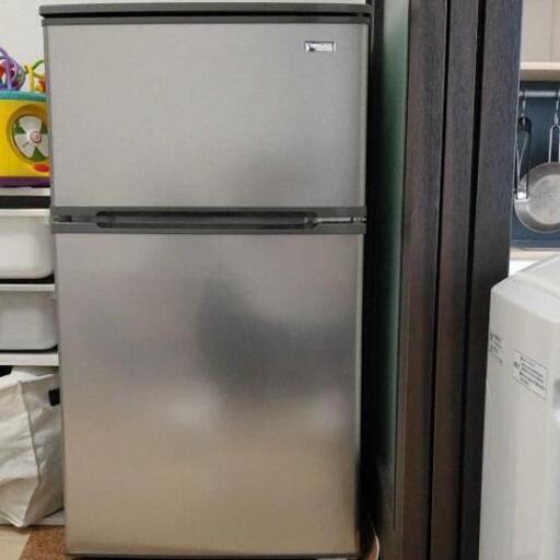 【引越しえ品】冷蔵庫90L ほぼ未使用 小型 単身 一人暮らし 新生活