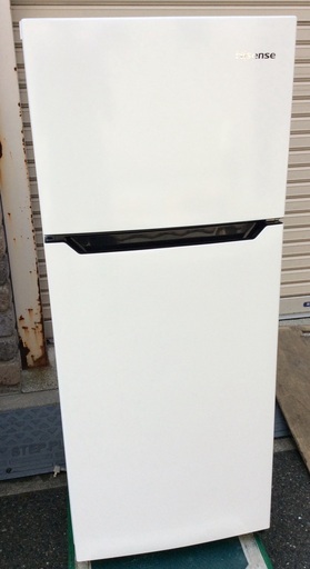 冷蔵庫120L（ハイセンス）HR-B1201 説明書付き - キッチン家電