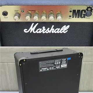 ss1925　中古　マーシャル　ギターアンプ　MG15　ブラック　MG-GoldMarshall　エレキギター　自宅　練習　家庭　小型コンボタイプ　コンボタイプ　多機能　ヤマハ　YAMAHA